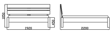 Schema postele Kleopatra